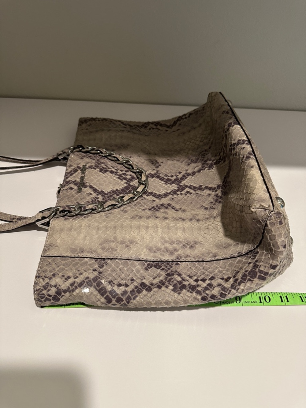 Michael Kors Snake-Print Tote - Picture 14 of 14
